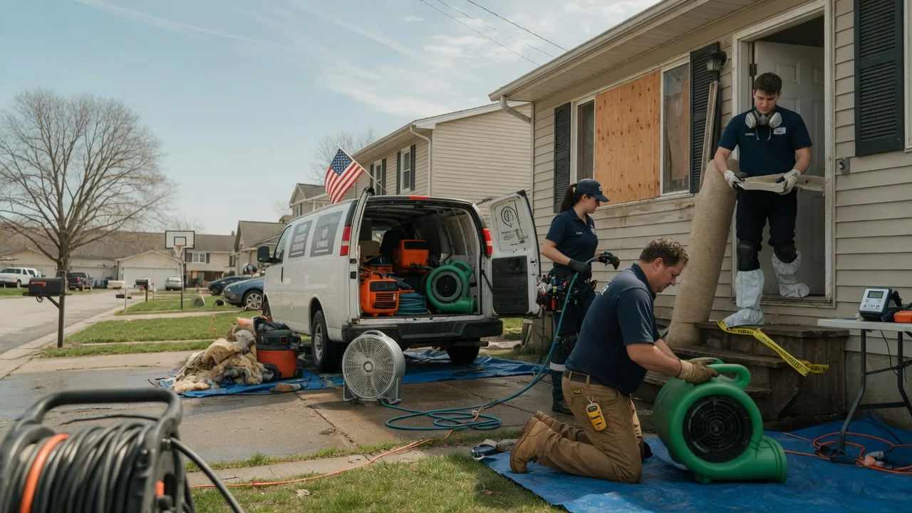Water Damage Restoration in Elizabeth, LA near me